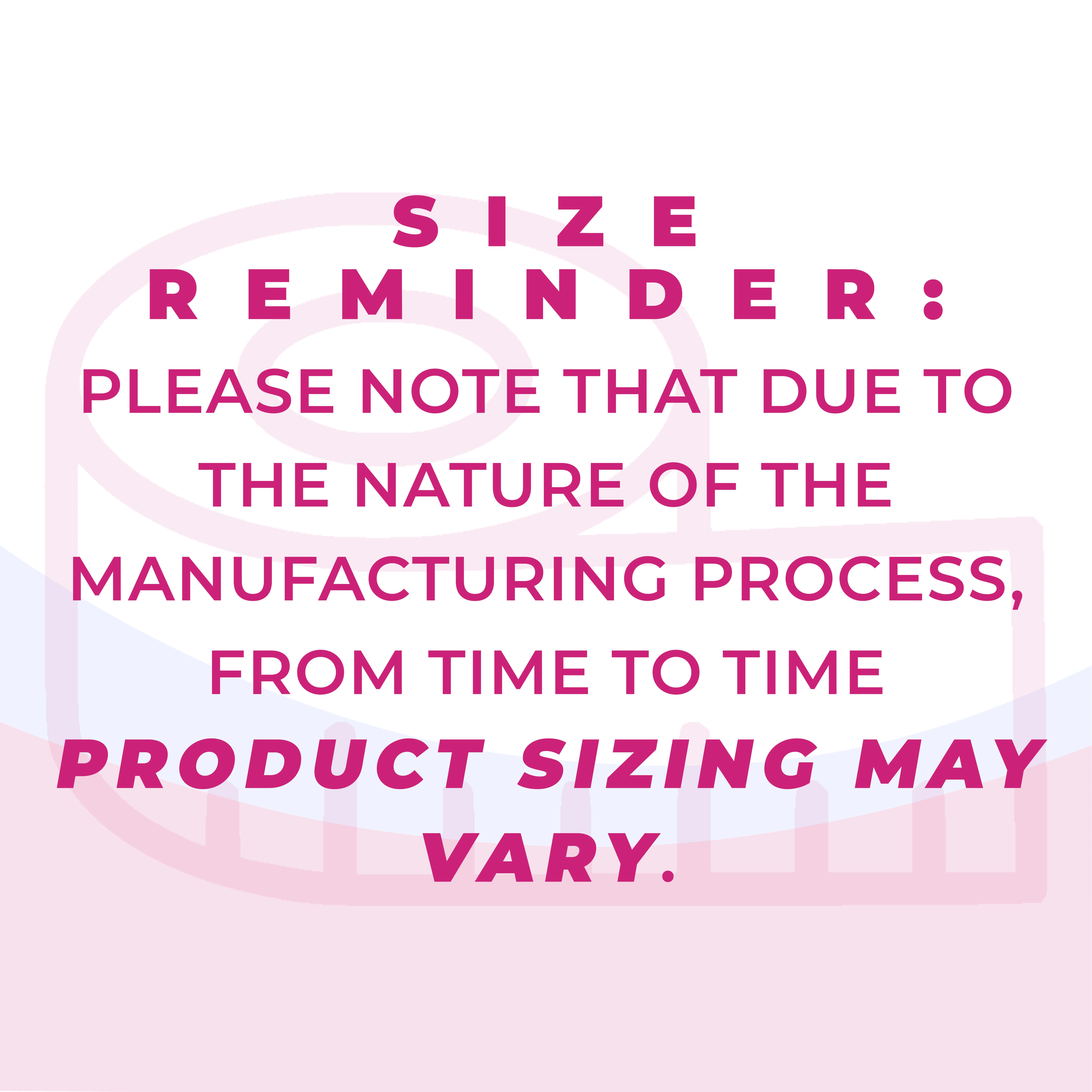 Size Reminder